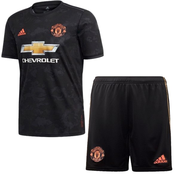 Maillot Football Manchester United Third Enfant 2019-20 Noir